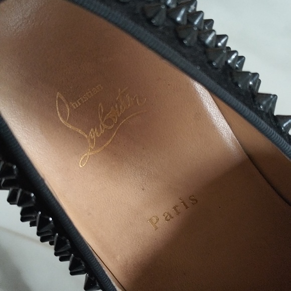 CHRISTIAN LOUBOUTIN Roller Boat Spike Sneakers - Picture 4 of 8